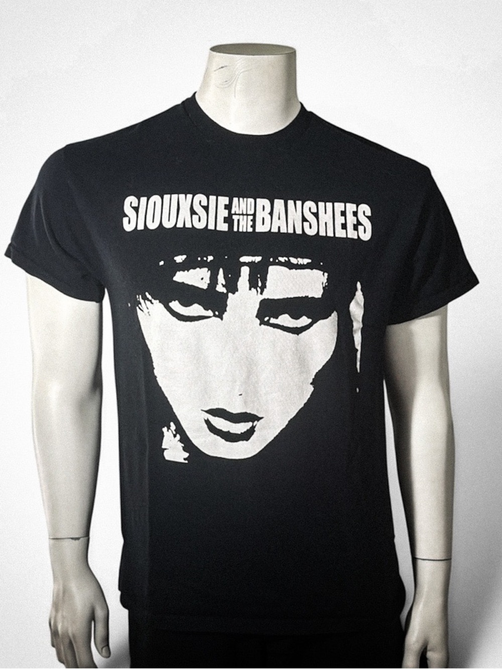 Siouxsie and the Banshees Goth Punk Face Graphic Tee Medium